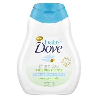 Shampoo Baby Dove con Manzanilla Cabellos Claros 200ml