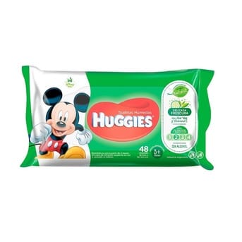 Toallas Humedas Huggies Limpieza Refrescante Disney Pack 48un
