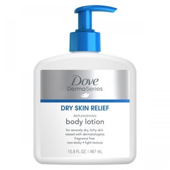 Loción Corporal Dove Dermaseries Dry Skin Replenishing 467ml