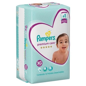 Pañales Pampers Premium Care Megapack