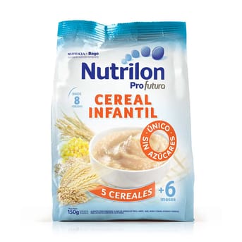 Cereal Infantil Nutrilon Profutura 5 Cereales S/Azúcar 150g