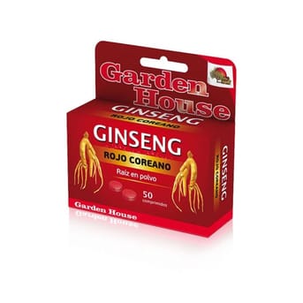 Ginseng Rojo Coreano Garden House 50 Comprimidos
