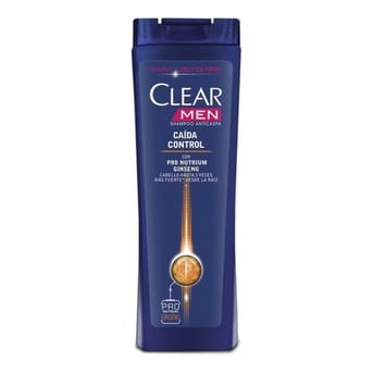 Shampoo Anticaspa Clear Caída Control 200ml 