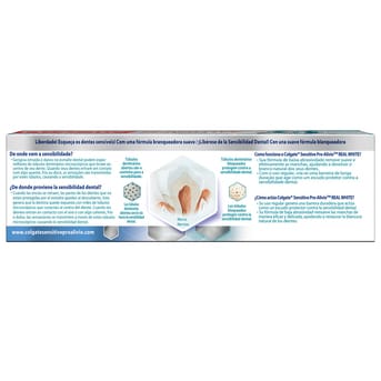 Crema Dental Colgate Sensitive Pro-Alivio Real White 110g