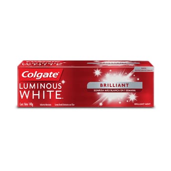 Crema Dental Colgate Luminous White Blanco Brillantes 140g