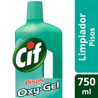 Líquido Pisos Cif Oxy Gel 750ml