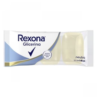 Jabón de Glicerina Rexona Neutro 90g Pack 3un