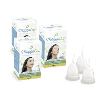 Copita Menstrual Reutilizable MaggaCup Talle 1 x 3un