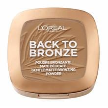 Polvo Bronceador Matte L'Oréal Paris Back To Bronze 9g 