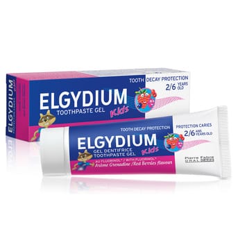 Crema Dental Elgydium Kids Frutos Rojos (2-6 Años) 50ml
