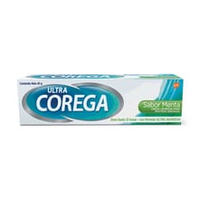 Adhesivo para Prótesis Dentales Ultra Corega Crema Sabor Menta