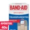 Apósitos Adhesivo Band Aid Transparente 40un