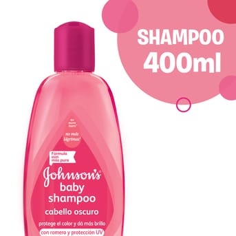 2 Pack Johnson's Baby Shampoo Con Aceite De Argan Da Brillo 400ml each