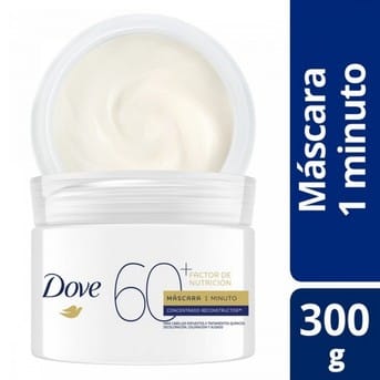 Máscara de Tratamiento Dove 1 Minuto Factor de Nutrición 60 300g