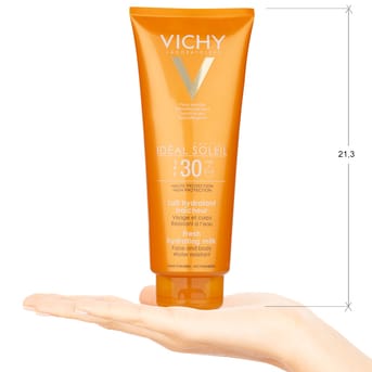 Protector Solar Leche Hidratante Vichy Capital Soleil Familiar FPS 30 300 ml