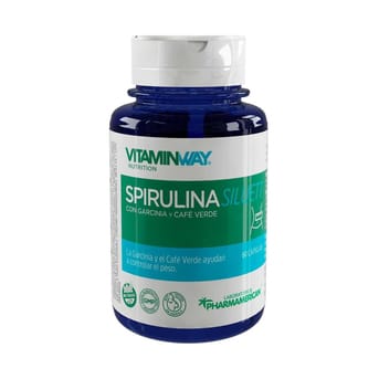 Spirulina Siluett Vitamin Way x 60 Cápsulas