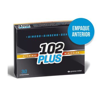 102 Plus 30 Comprimidos
