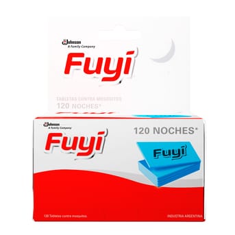 Tabletas contra Mosquitos Fuyi 120un