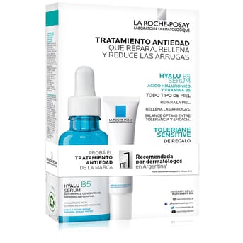 Tratamiento Antiedad La Roche Posay Bom Antiedad Hyalu B5 con Toleriane Sensitive