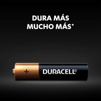 Duracell Pilas Alcalinas AAA de Larga Duración - Pack de 4 u