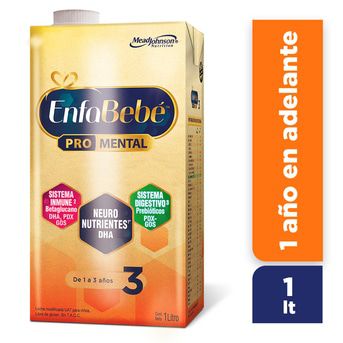 Leche Infantil Líquida Enfabebe Sin Tac 3 (1 a 3 Años) 1L - ENFABEBE |  Openfarma