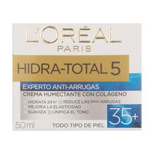 Crema L'Oréal Paris Hidra-Total 5 Experto Antiarrugas +35 50ml