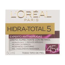 Crema L'Oréal Paris Hidra-Total 5 Experto Antiarrugas +45 50ml