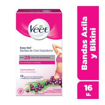 Bandas Corporales Depilatorias Veet Piel Normal VEET Openfarma