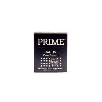 Preservativos Prime Tachas Caja Placer Extremo 3un