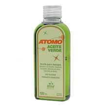 Aceite Verde Atomo para Masajes 120ml