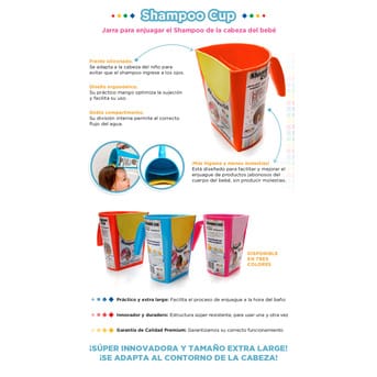 Jarra para Enjuagar Baby Innovation Shampoo Cup