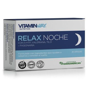 Suplemento Dietario Relax Noche Vitamin Way 20 Cápsulas