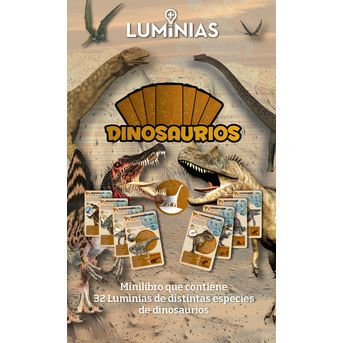 Juego de Cartas Enciclopédico Luminias Dinosaurios