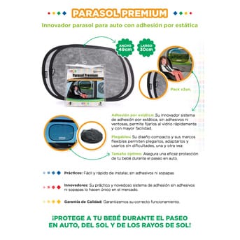 Parasol de Auto Baby Innovation Premium