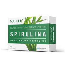 Suplemento Dietario Spirulina Natuliv 60 Comprimidos