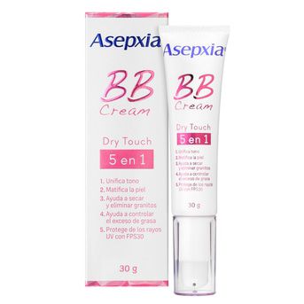 Crema Asepxia Maquillaje BB Cream 30g
