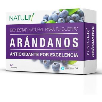 Arándanos Antioxidante por Excelencia Natuliv 60 Cápsulas