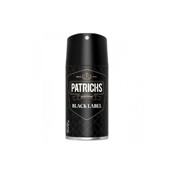 Desodorante Patrichs Black Label 150ml