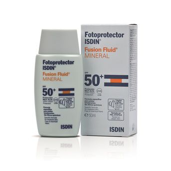 Fotoprotector Isdin Fps 50+ Mineral Fluido Pieles Intol 50ml