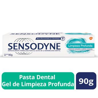 Crema Dental Sensodyne Limpieza Profunda 90g