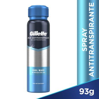 Antitranspirante Gillette Cool Wave Invisible Spray 93g