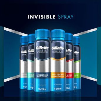 Antitranspirante Gillette Cool Wave Invisible Spray 93g