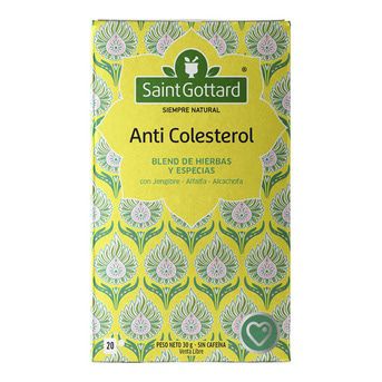 Tisana Anti Colesterol Saint Gottard Saquitos 20u