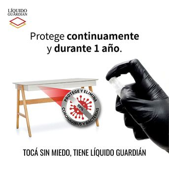 Protector Líquido Antiviral Antibacterial Liquid Guard 30ml
