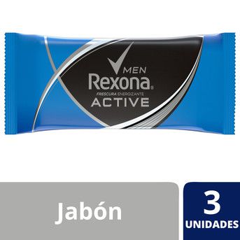 Jabón en Barra Rexona Active 3un