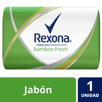 Jabón Rexona Bamboo 125g 1un