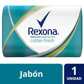 Jabón Rexona Cotton Fresh 125g 1un