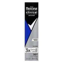 Desodorante Rexona Clinical Men Clean 3X 110ml