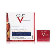 Vichy Liftactiv Ampollas Glyco C Peeling Noche 10u + Mini Collagen Specialist de Regalo!