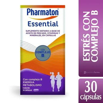 Pharmaton Essential Aceite De Pescado Complejo B 30 Capsulas